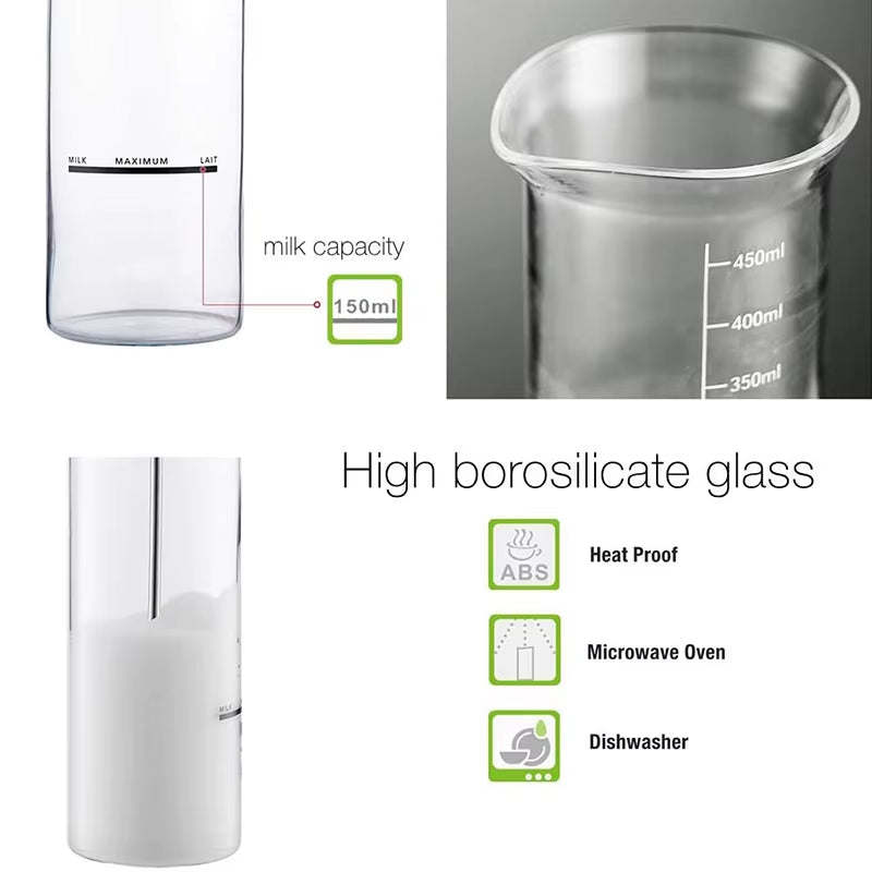 Portable Milk Frother – Electric Foamer for Perfect Coffee Creations
