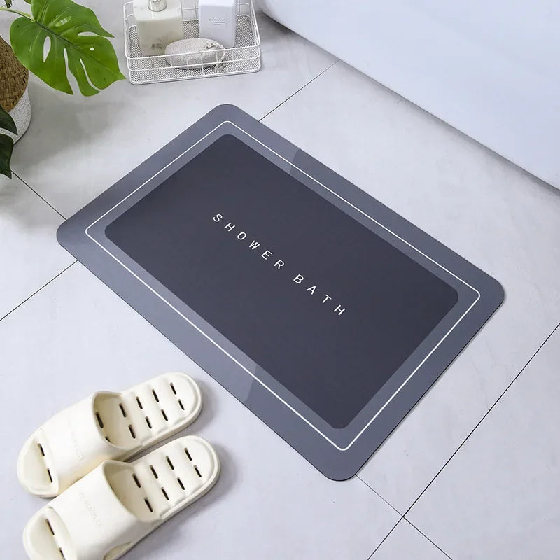 Super Absorbent Non Slip Bath Mat – Quick Drying Home Floor Rug