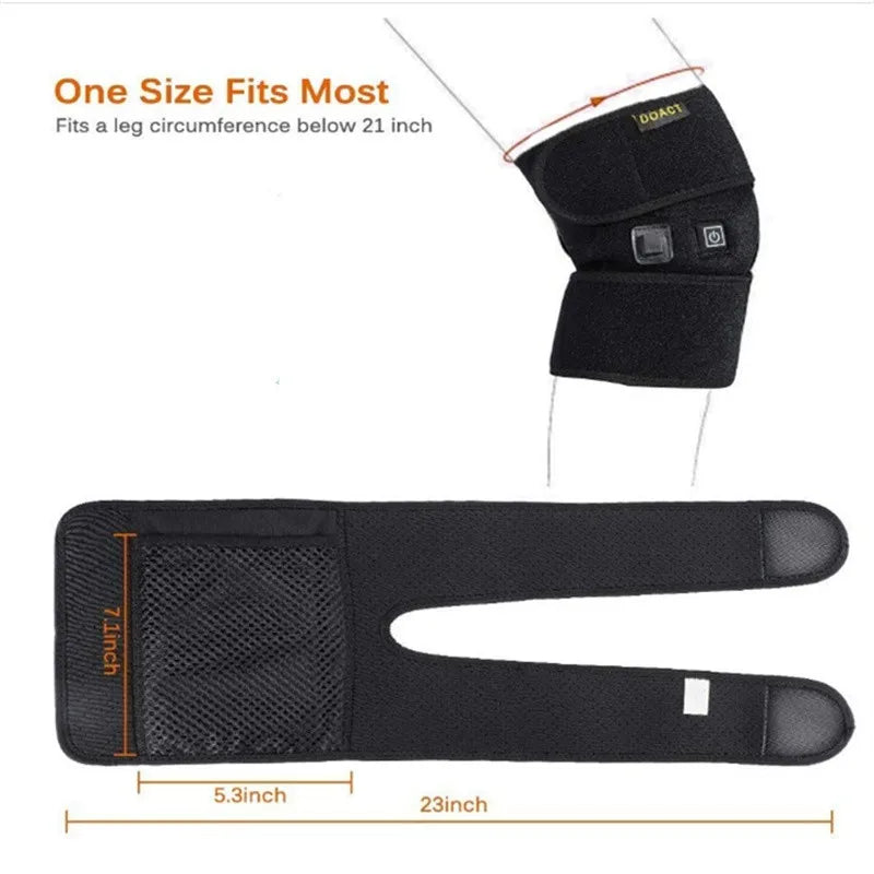 Electric Heating Knee Pad – Instant Pain Relief & Joint Support