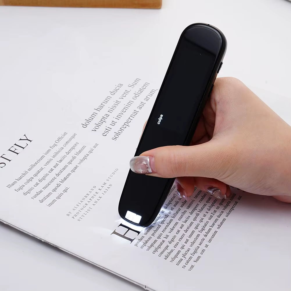 Smart Translator Pen – 112 Languages, Offline Translation, Voice & Photo Scanning