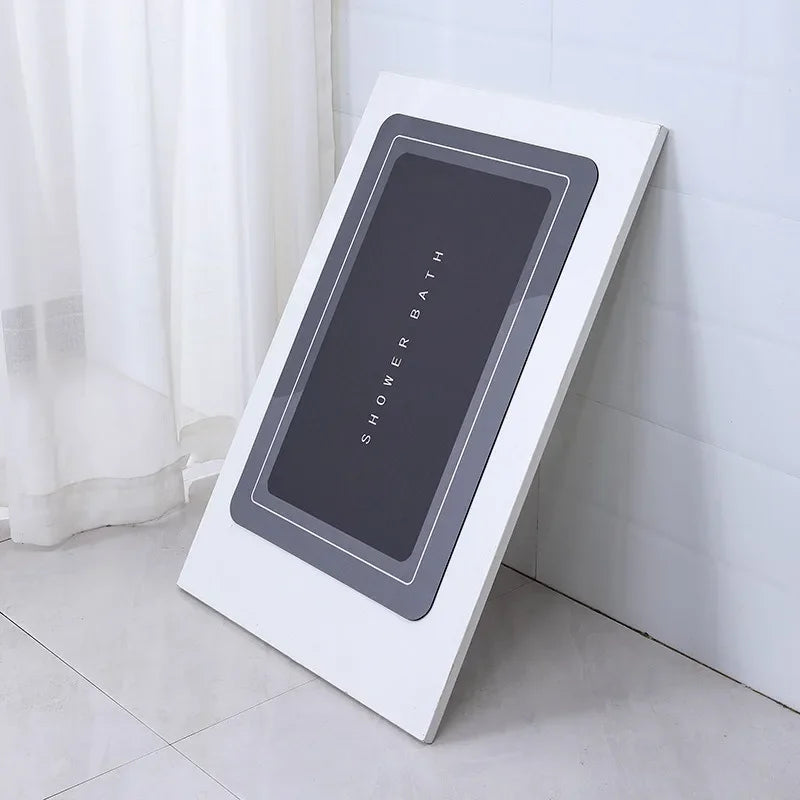 Super Absorbent Non Slip Bath Mat – Quick Drying Home Floor Rug