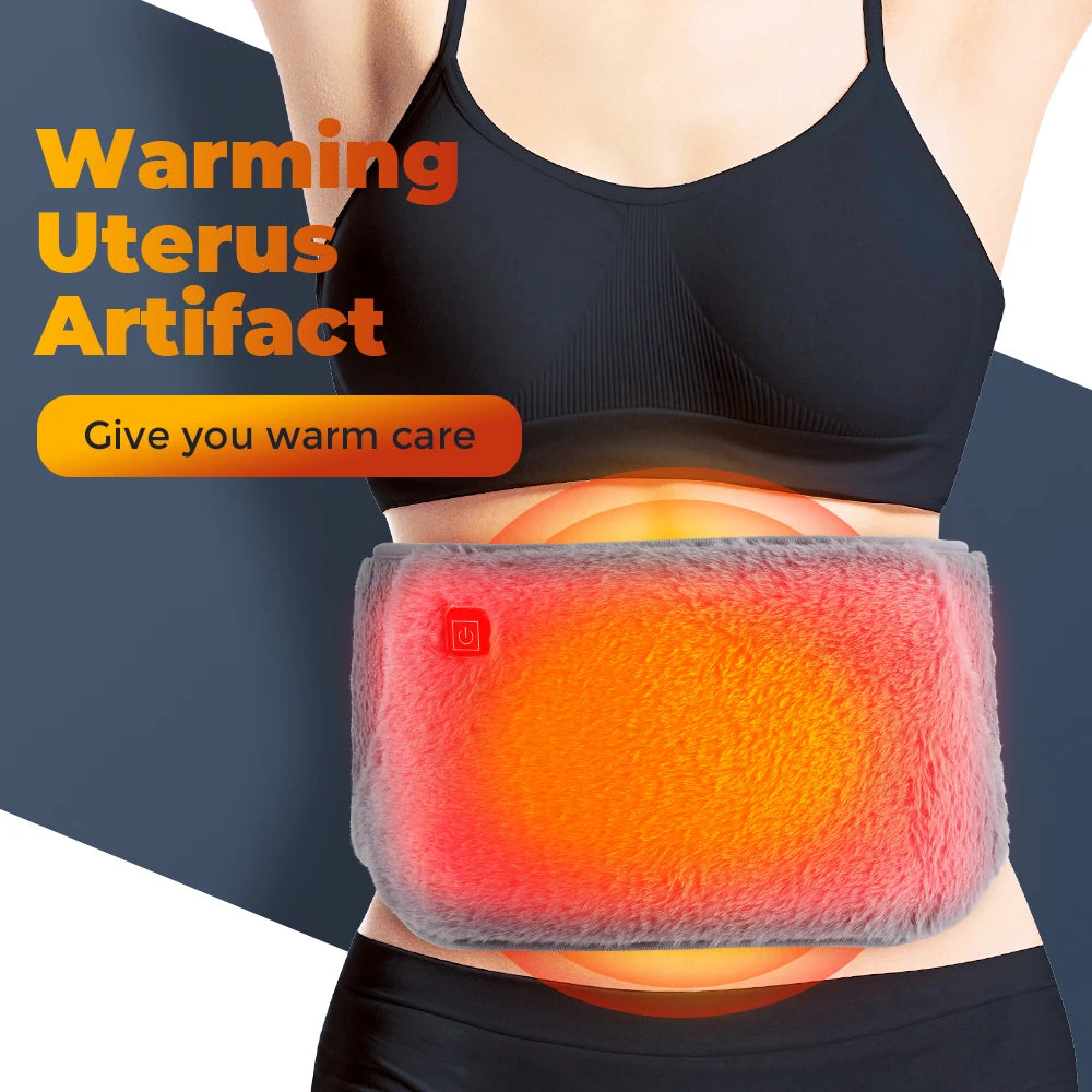 2-in-1 Electric Heating Belt with Graphene Technology – Hand & Waist Warmer for Period and Cold Relief