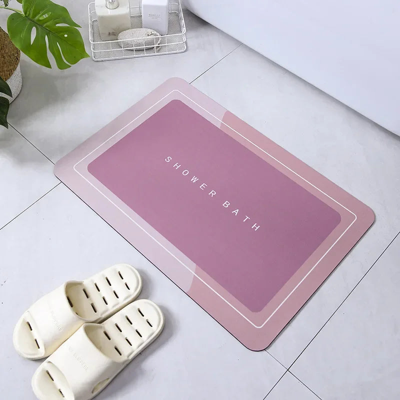 Super Absorbent Non Slip Bath Mat – Quick Drying Home Floor Rug