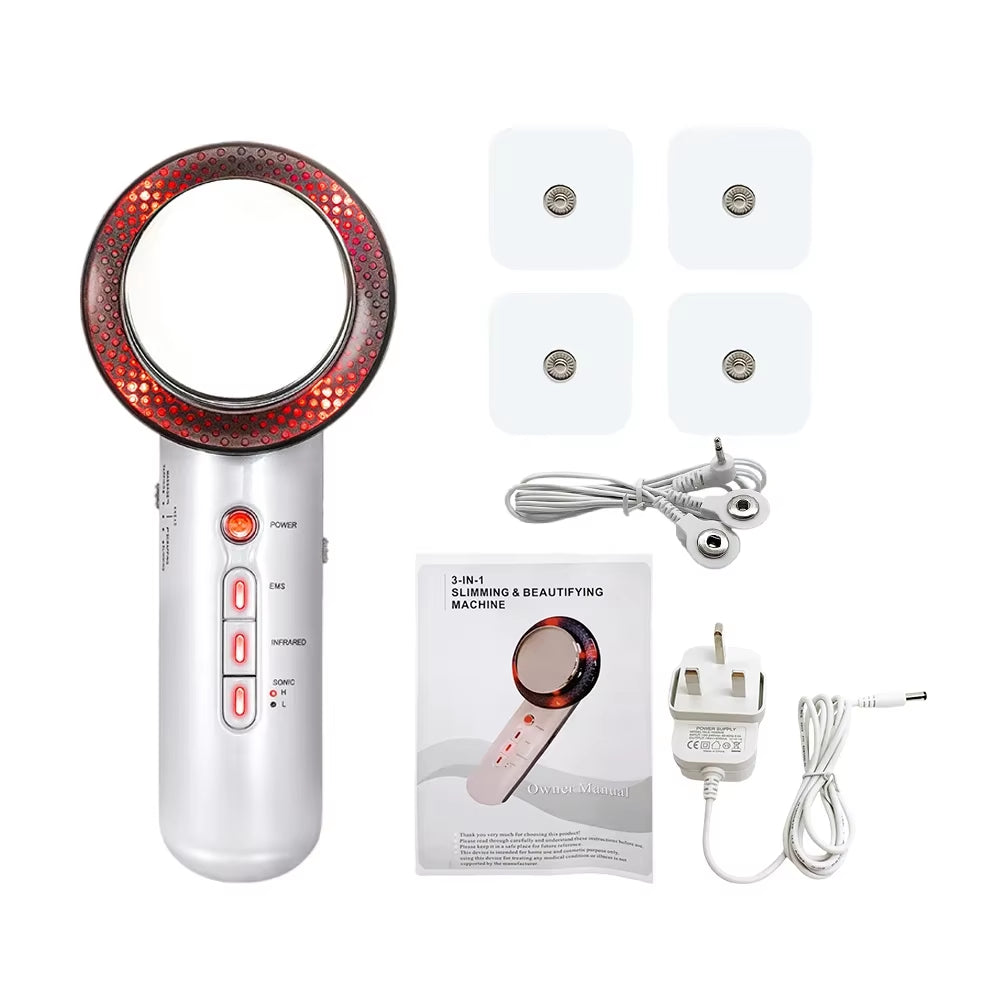 3-in-1 EMS Ultrasonic Cavitation Weight Loss Machine – Sculpt & Tone Your Body Effortlessly