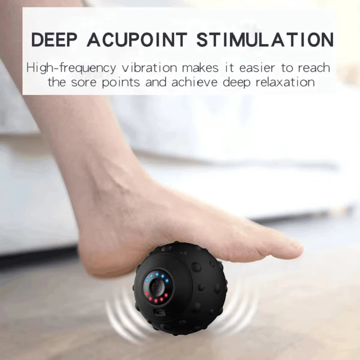 Rechargeable Electric Massage Ball – Deep Tissue Muscle Relief & Relaxation