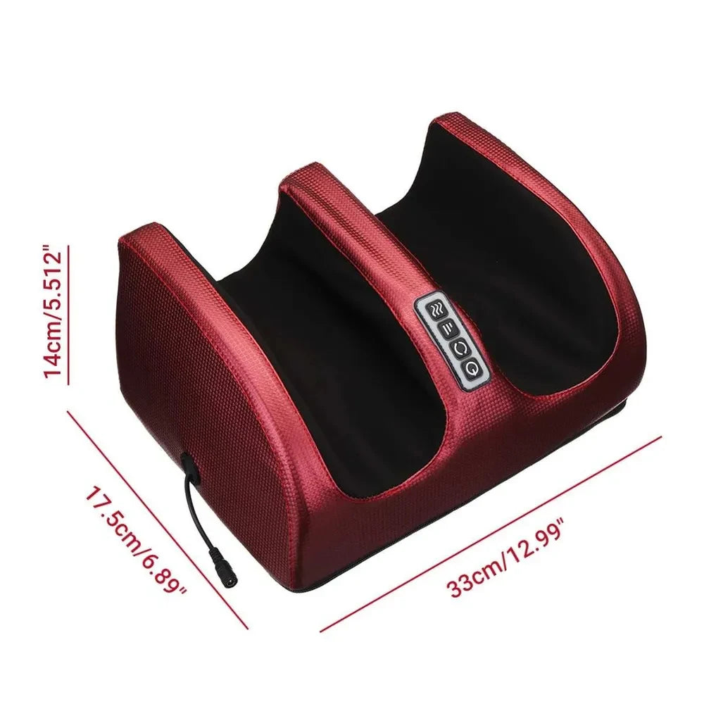 Infrared Shiatsu Foot Massager with Heat – Deep Kneading Therapy for Feet, Ankles & Calves