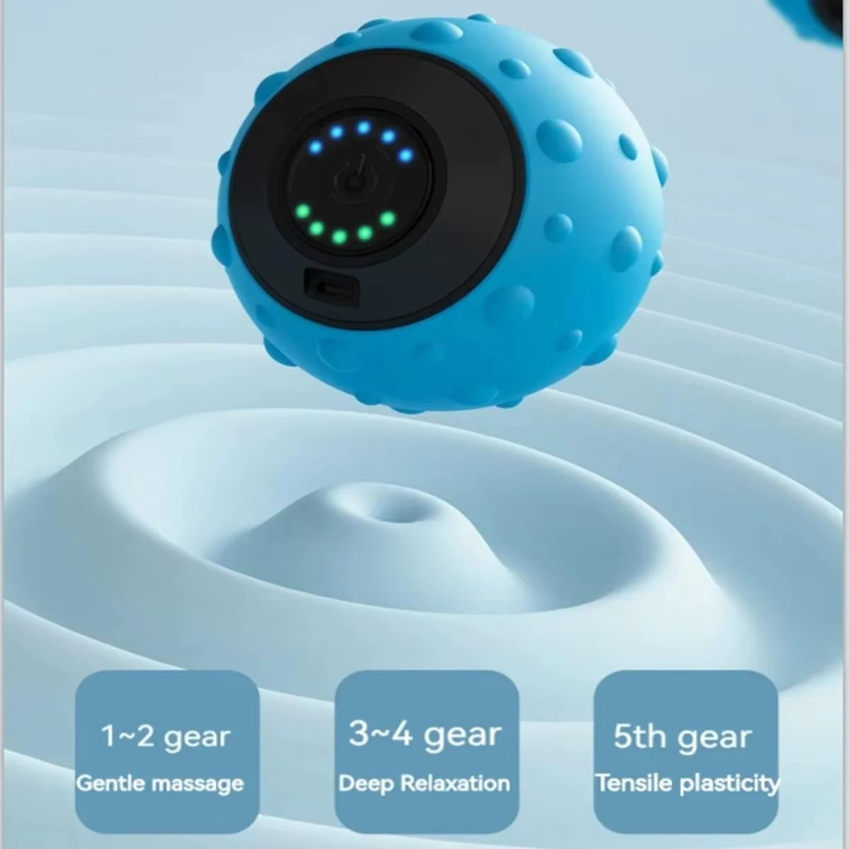 Rechargeable Electric Massage Ball – Deep Tissue Muscle Relief & Relaxation