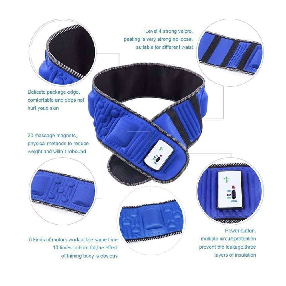 Electric Slimming Belt – Vibration Massage for Weight Loss and Muscle Toning