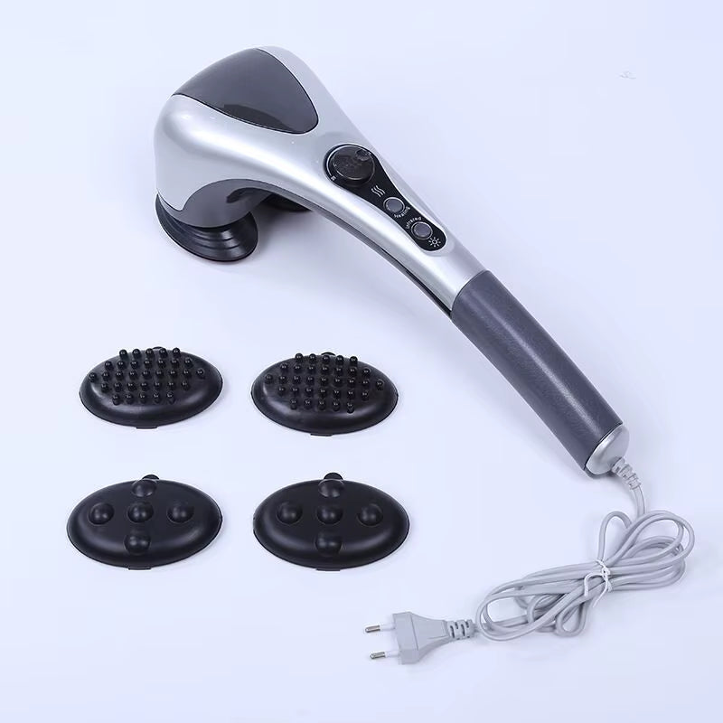 Double Head Infrared Massage Hammer – Deep Tissue Relief for Back, Legs & Shoulders