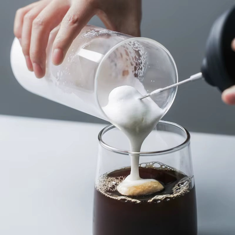 Portable Milk Frother – Electric Foamer for Perfect Coffee Creations