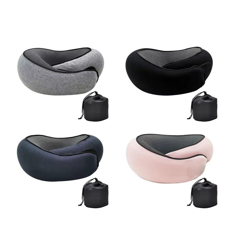 Memory Foam Travel Neck Pillow – U-Shaped Comfort for Every Journey