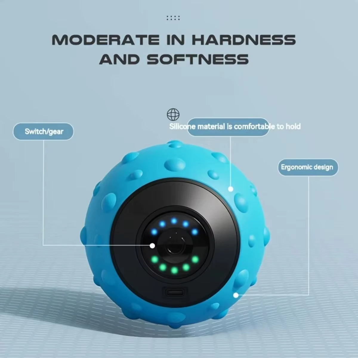 Rechargeable Electric Massage Ball – Deep Tissue Muscle Relief & Relaxation