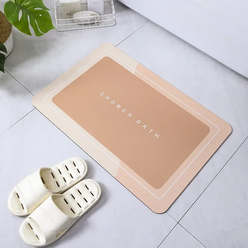 Super Absorbent Non Slip Bath Mat – Quick Drying Home Floor Rug