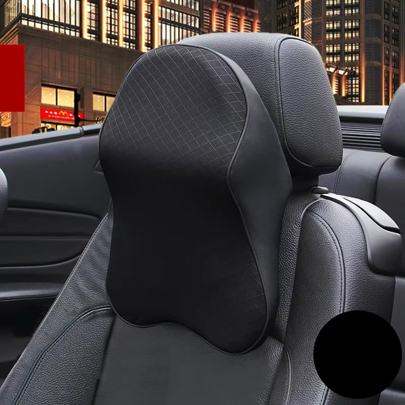 Car Seat 3D Memory Foam Headrest Cushion – Neck & Head Pain Relief