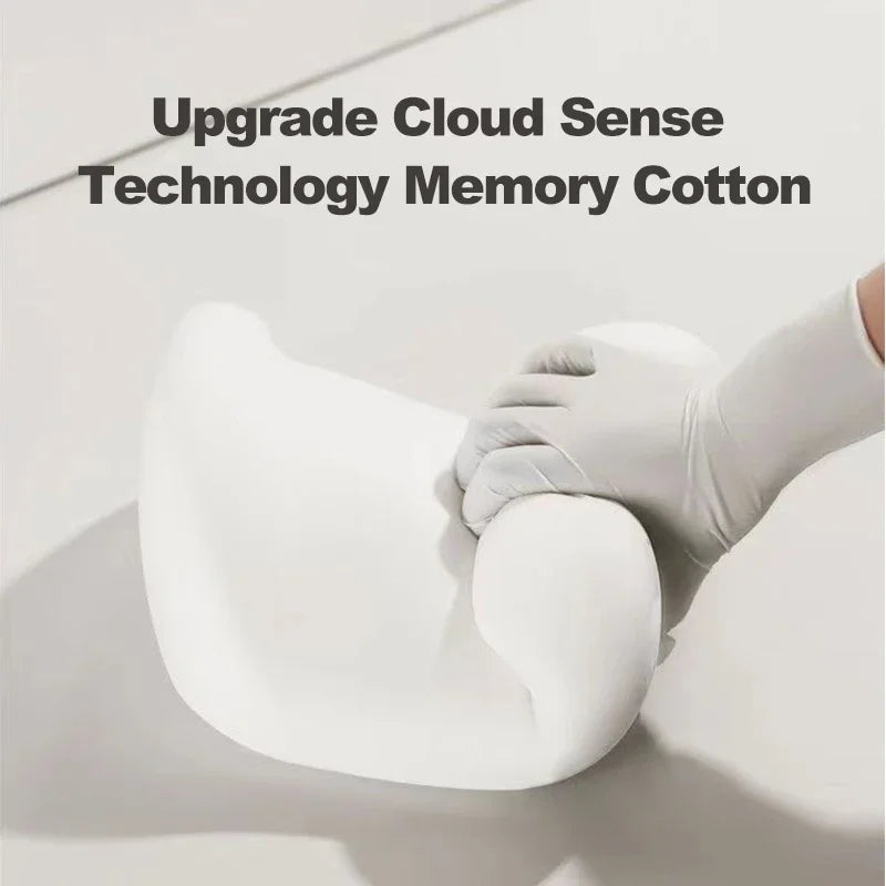Car Memory Foam Neck & Lumbar Cushion – Ultimate Driving Comfort