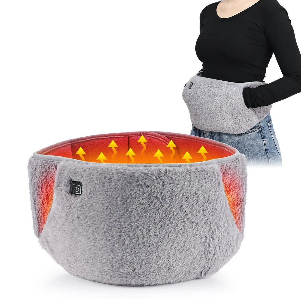 2-in-1 Electric Heating Belt with Graphene Technology – Hand & Waist Warmer for Period and Cold Relief