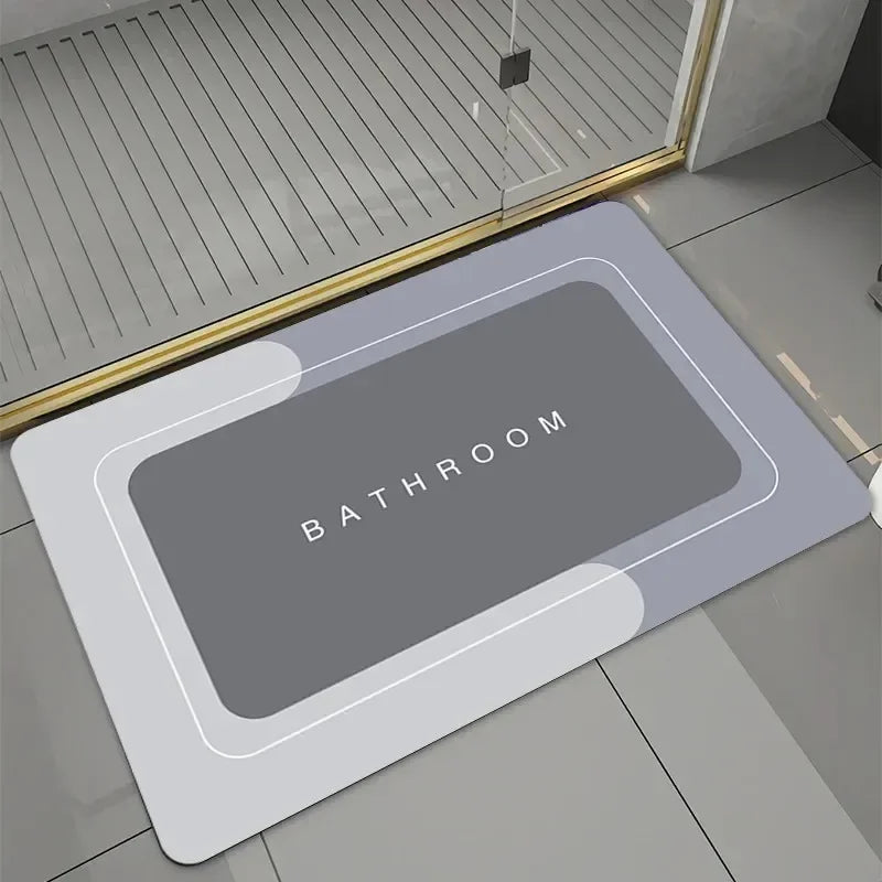 Super Absorbent Non Slip Bath Mat – Quick Drying Home Floor Rug