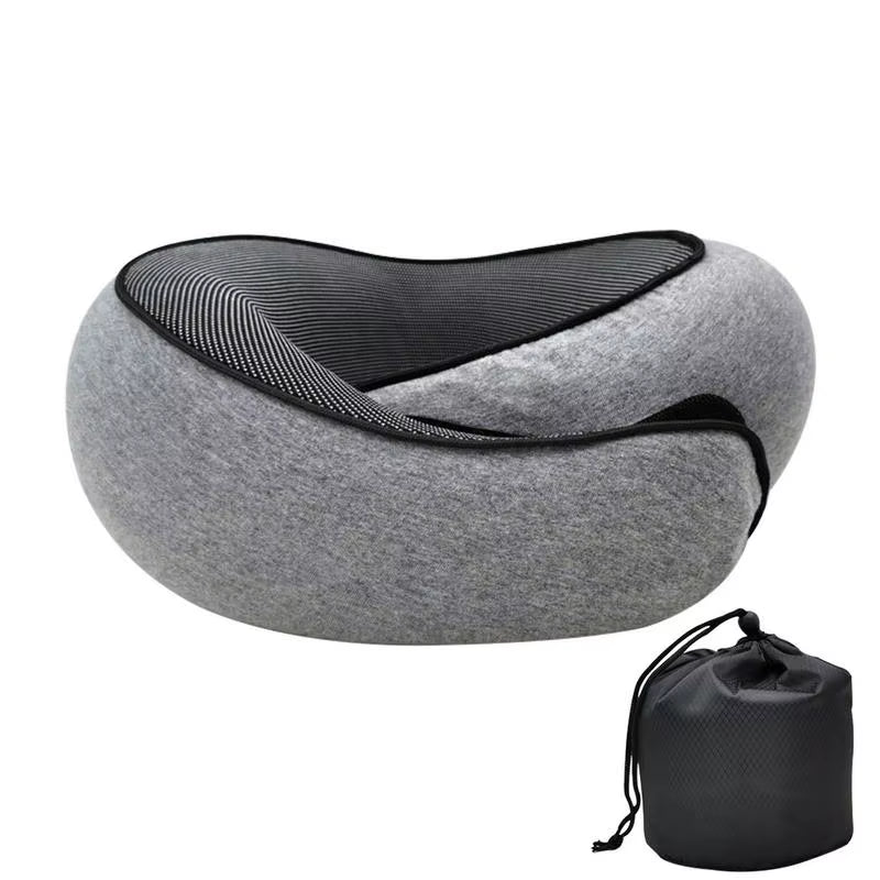 Memory Foam Travel Neck Pillow – U-Shaped Comfort for Every Journey