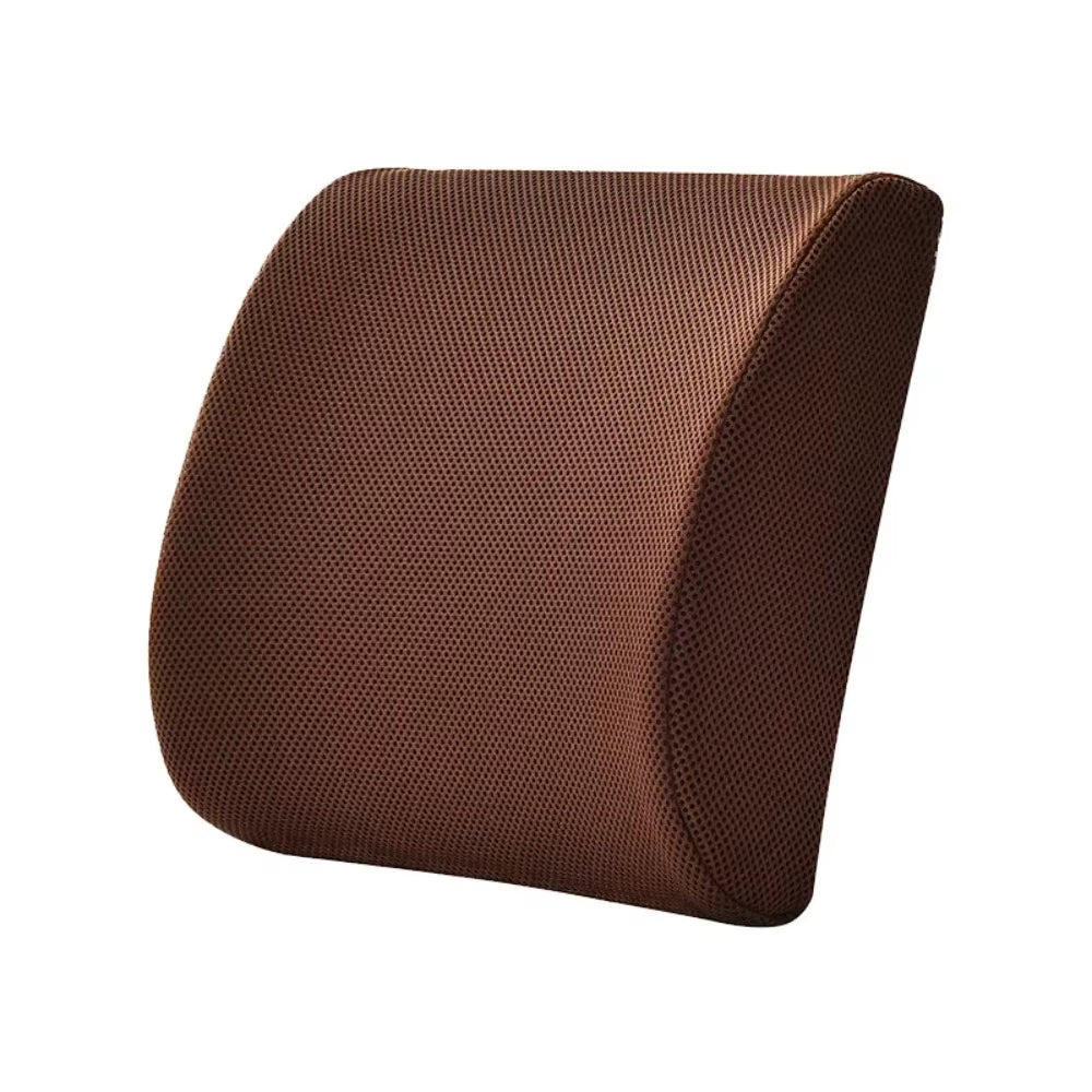 Memory Foam Lumbar Support Pillow – Ergonomic Back Relief Anywhere