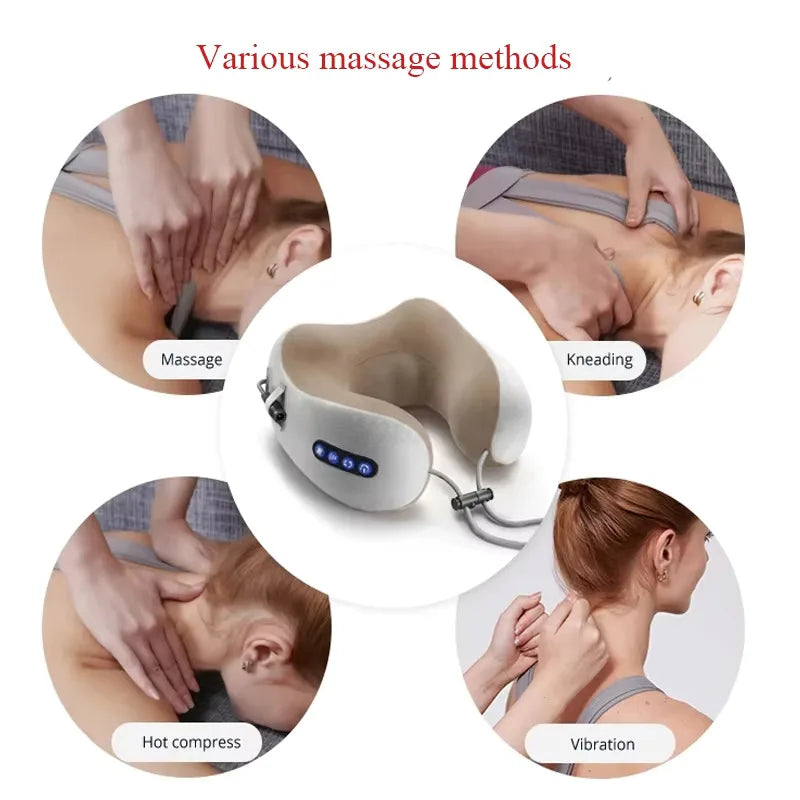 Your Personal Massage Therapist – U Shaped Electric Neck & Shoulder Massager