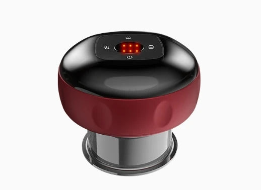 Smart Electric Cupping Massager – Vacuum Suction, Heating & Gua Sha Therapy
