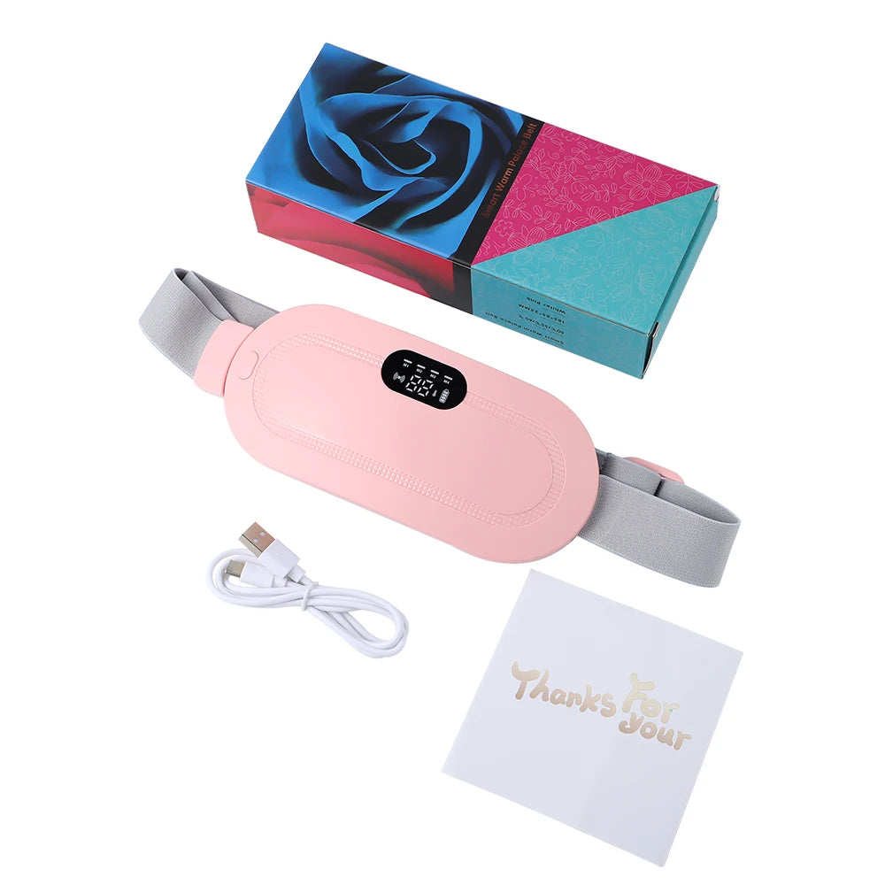 Electric Heating Belt for Period Cramp Relief – Soothing Warmth for Women’s Wellness