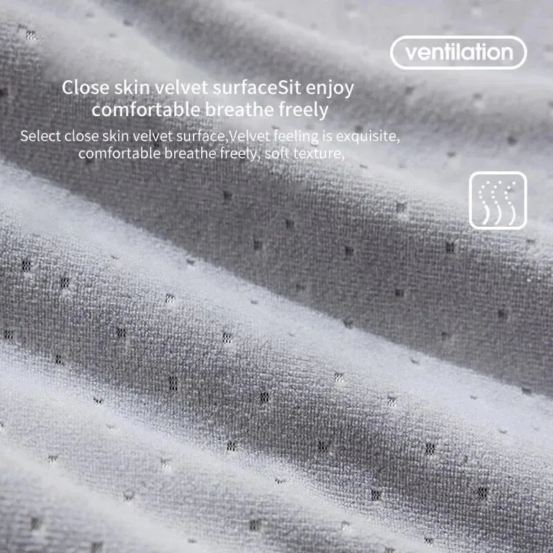 Ergonomic Memory Foam Office Cushion – Tailbone & Hemorrhoid Relief
