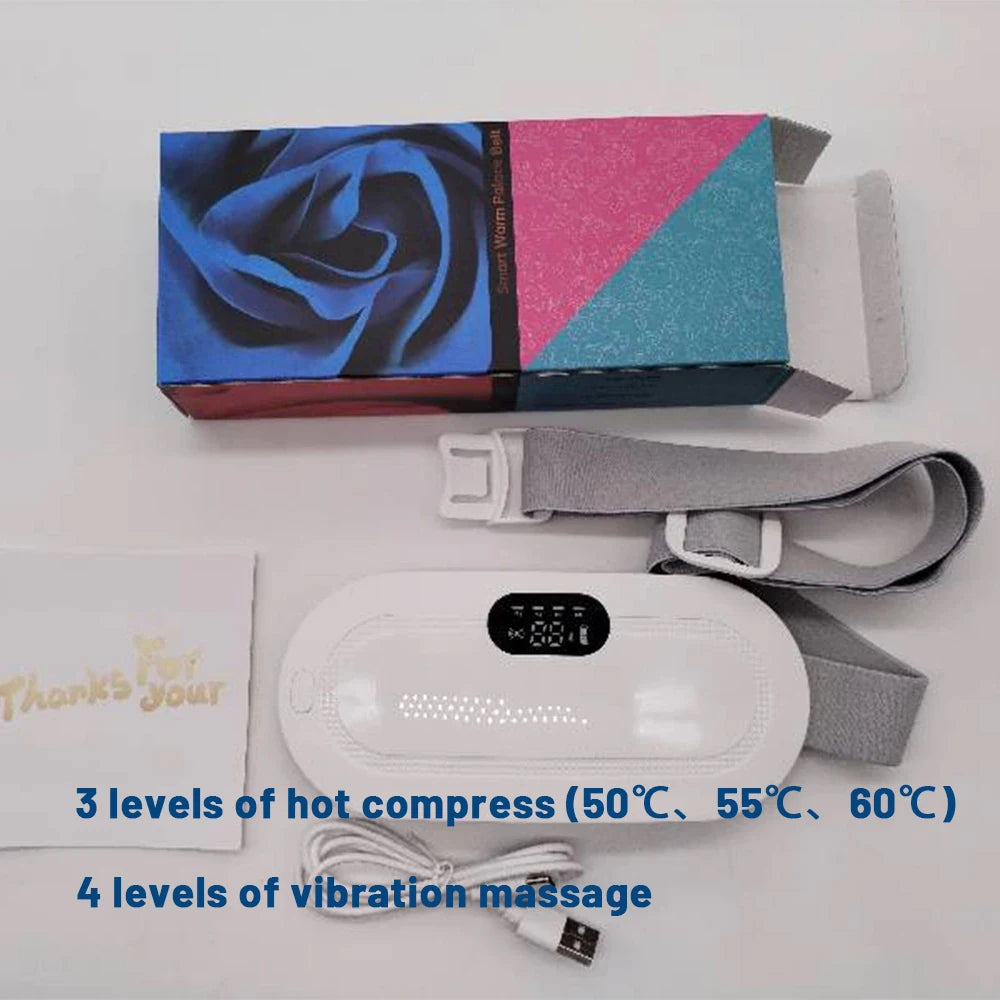 Electric Heating Belt for Period Cramp Relief – Soothing Warmth for Women’s Wellness