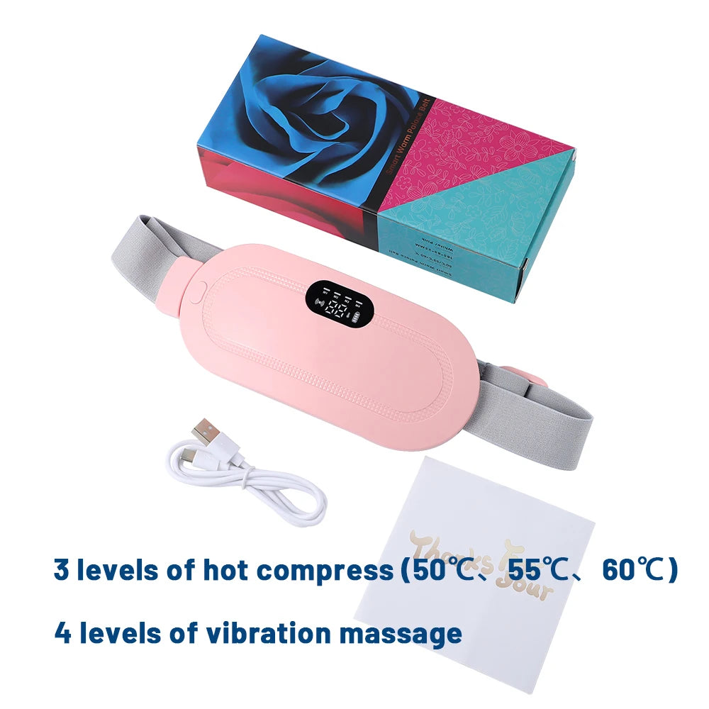 Electric Heating Belt for Period Cramp Relief – Soothing Warmth for Women’s Wellness