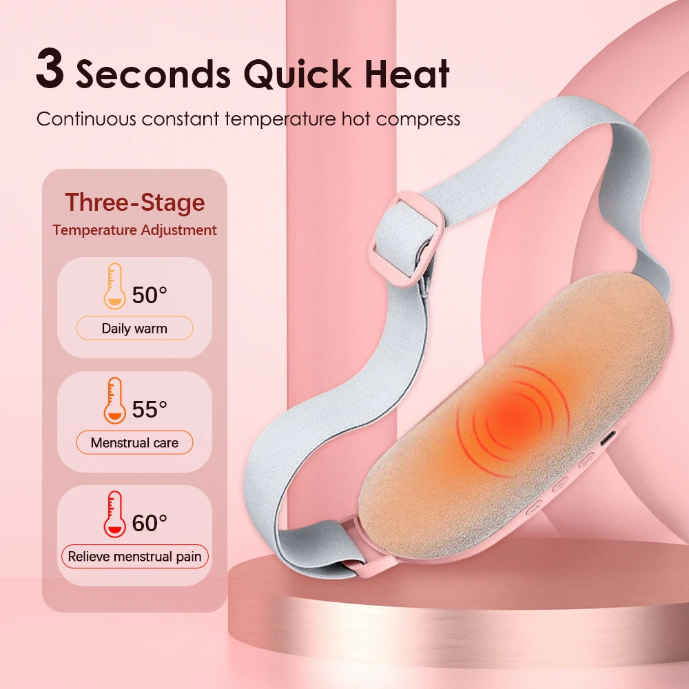 Electric Heating Belt for Period Cramp Relief – Soothing Warmth for Women’s Wellness