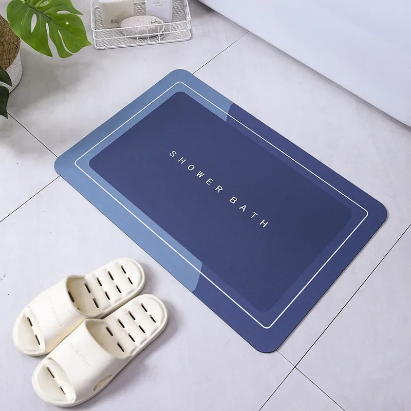 Super Absorbent Non Slip Bath Mat – Quick Drying Home Floor Rug