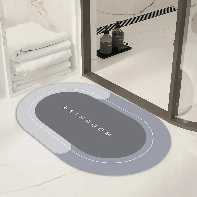 Super Absorbent Non Slip Bath Mat – Quick Drying Home Floor Rug