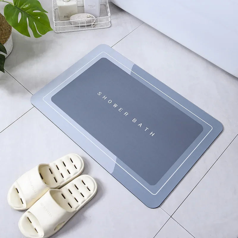 Super Absorbent Non Slip Bath Mat – Quick Drying Home Floor Rug